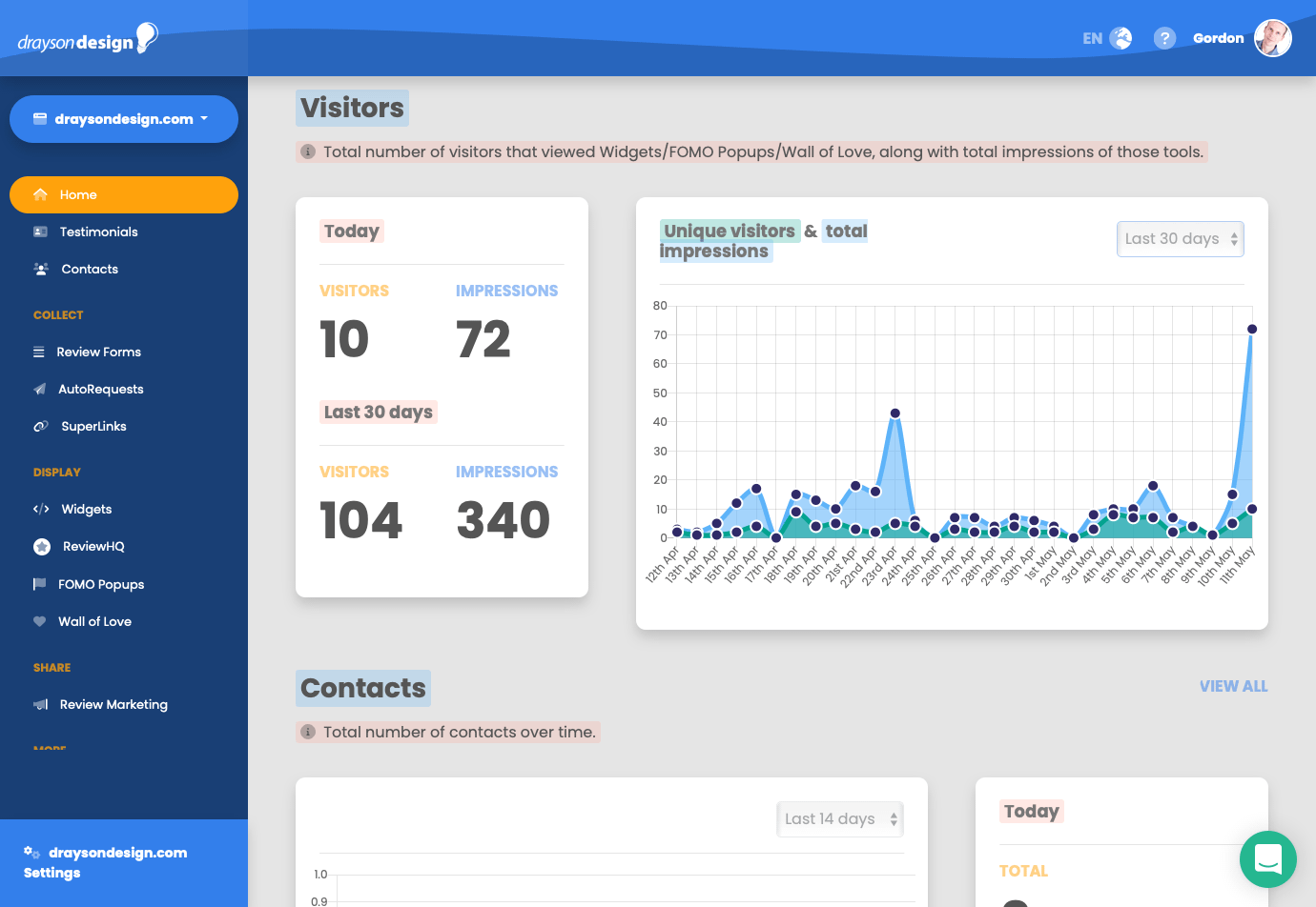 Home — Drayson Design Reviews Dashboard Drayson Design Reviews 3